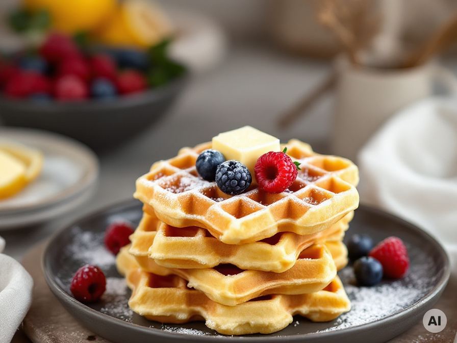 Klassische Waffeln wie von Oma Rezept