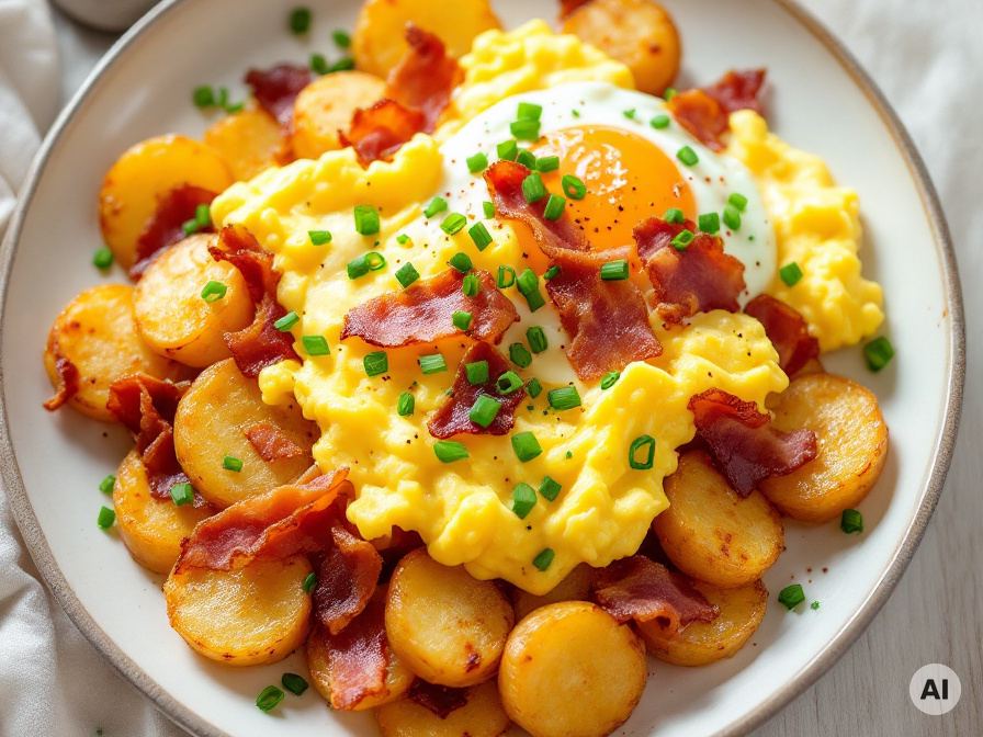 Klassisches Bauernfrühstück Rezept
