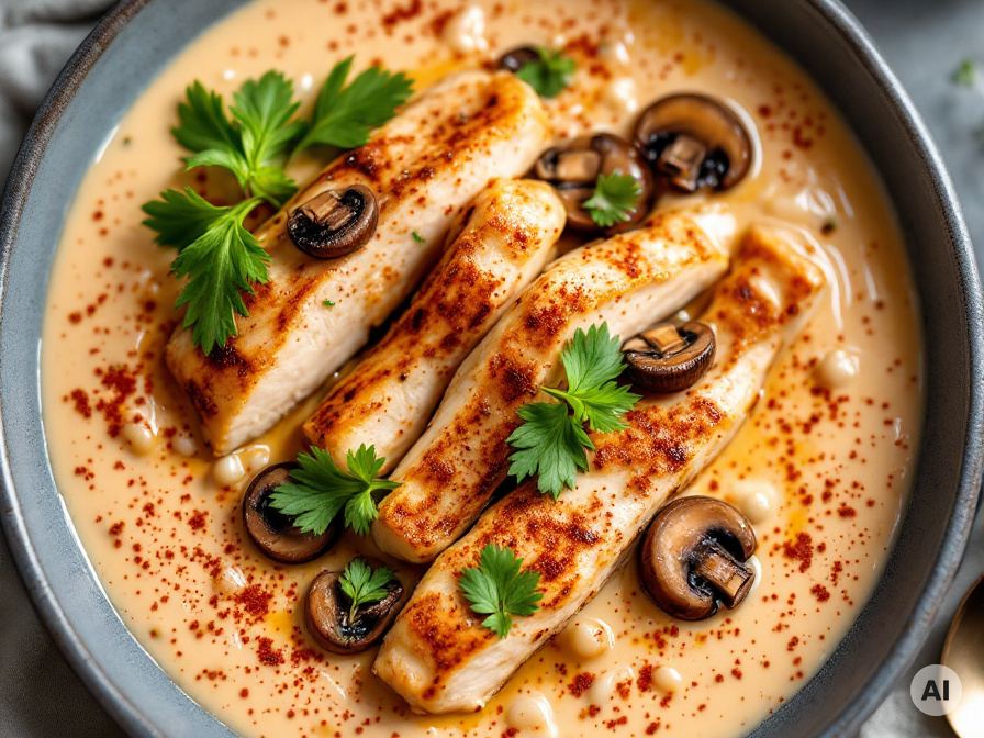 Klassisches Rahmgeschnetzeltes Rezept
