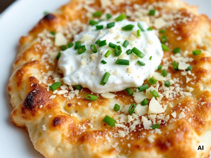 Klassisches ungarisches Langosch (Lángos) Rezept