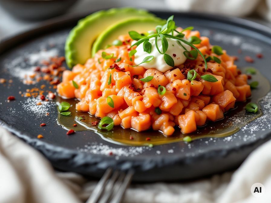 Lachstatar Rezept