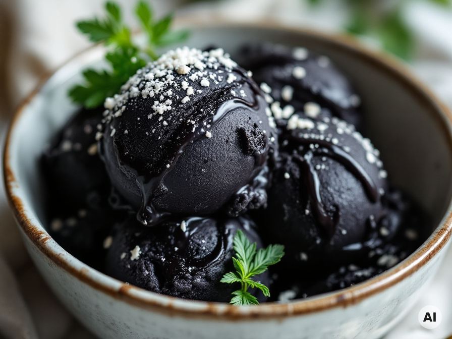 Lakritz Eis aus der Eismaschine – Rezept