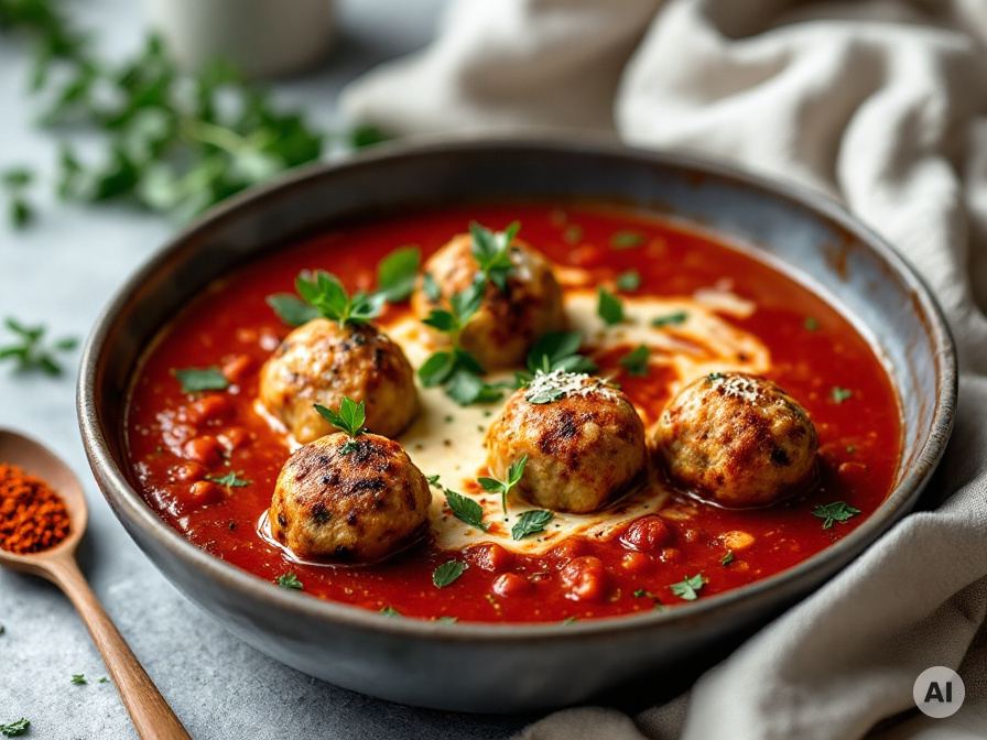 Vegane Low Carb Hackbällchen Rezept