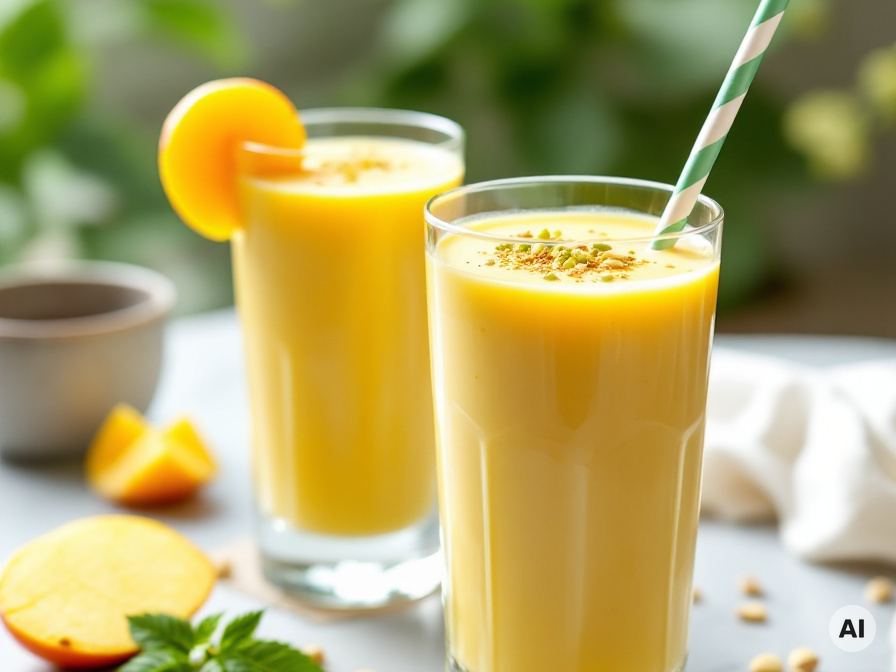 Mango Kurkuma Smoothie Rezept