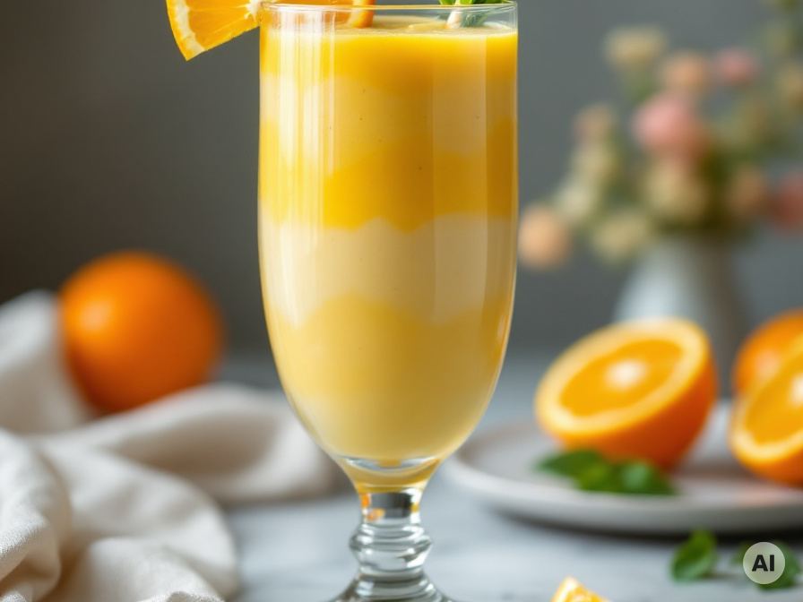 Mango Smoothie mit Orange Rezept
