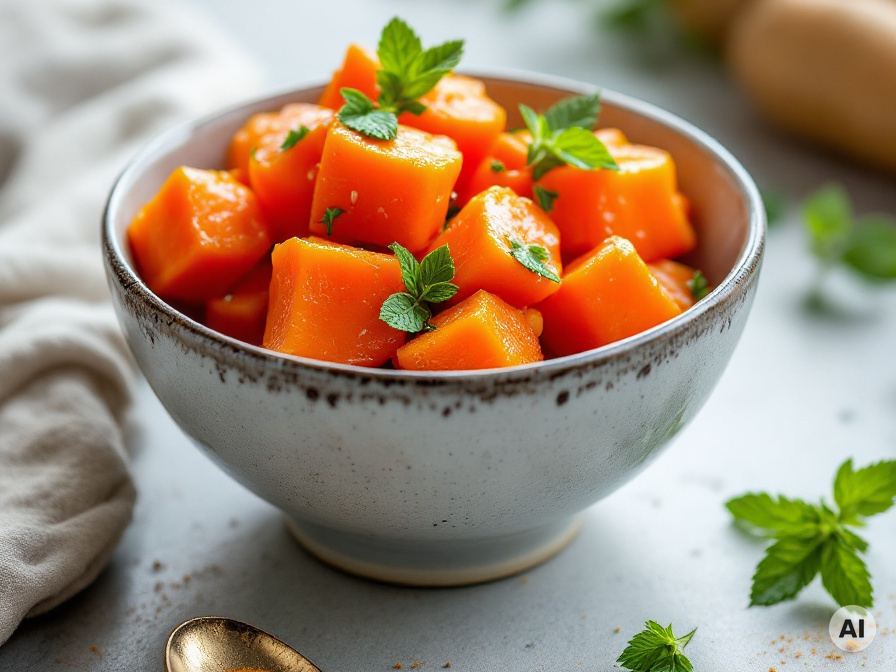 Möhren Minz Gemüse – Rezept
