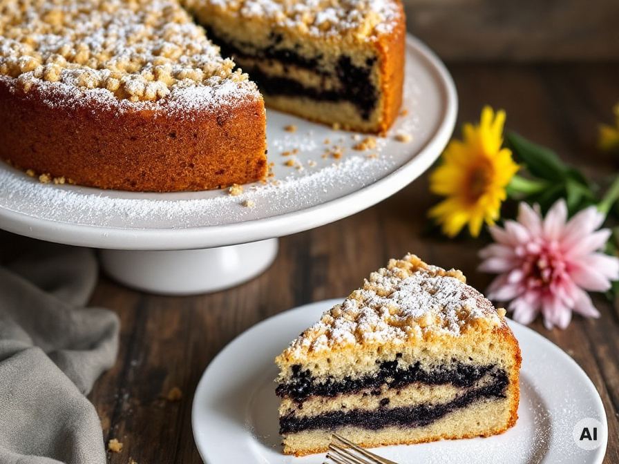 Mohn Streusel Kuchen Rezept