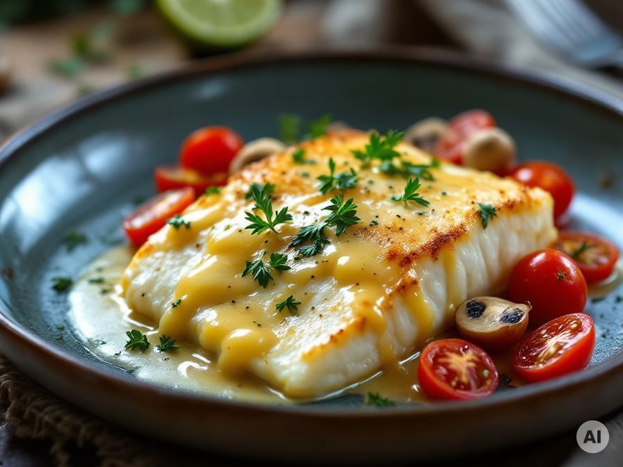 Ofen-Fisch mit Kokos-Limette Rezept