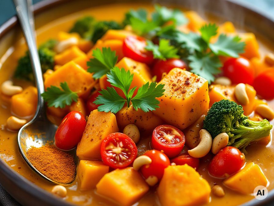Orangenes Curry – Rezept