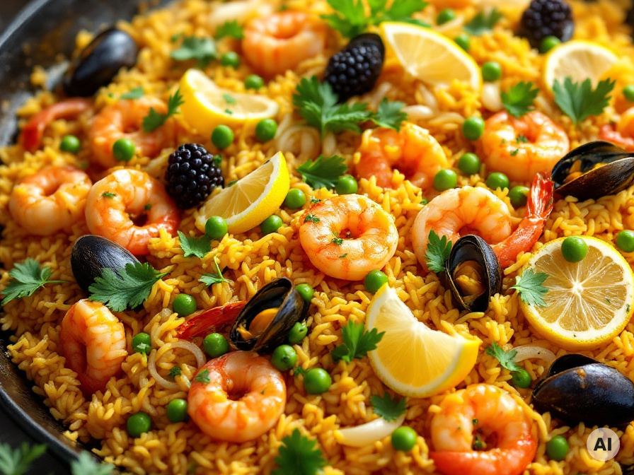 Paella Norddeutsch by Tarik Rose Rezept