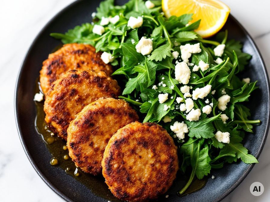 Pikante Frikadellen mit Feta – Rezept