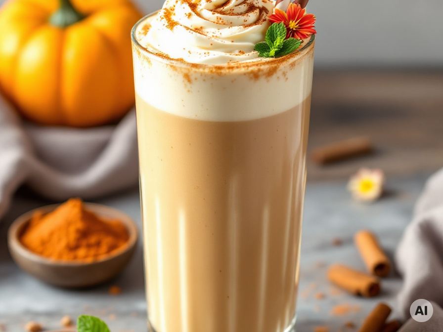 Protein-Kürbis-Shake Rezept