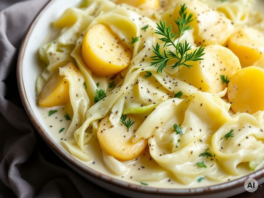 Rahmiges Spitzkohlgemüse – Rezept