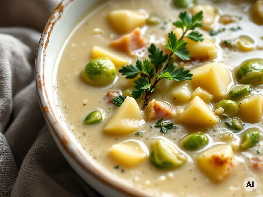 Rosenkohl Kartoffelsuppe Rezept
