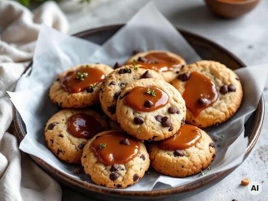 Saftige Chocolate Chip Cookies ohne Kohlenhydrate Rezept