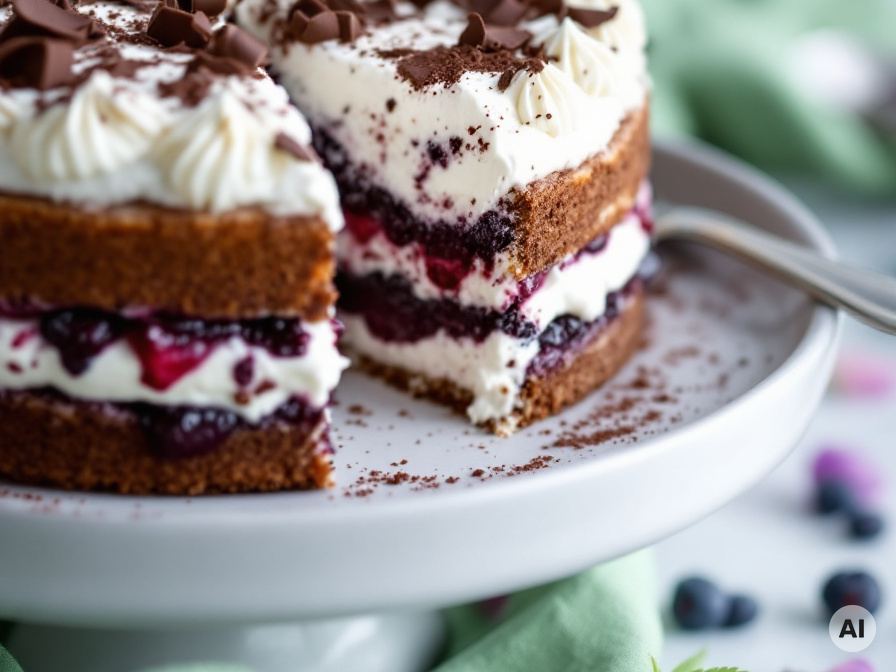 Glühweintorte mit Sahnehaube Rezept