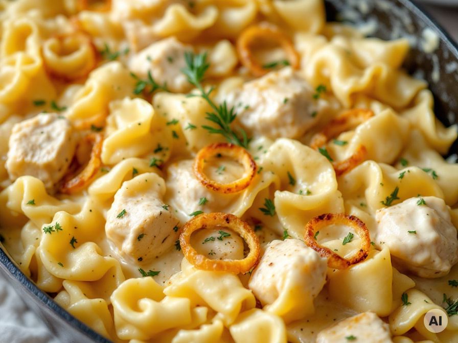 Spätzle Hähnchen Auflauf Rezept