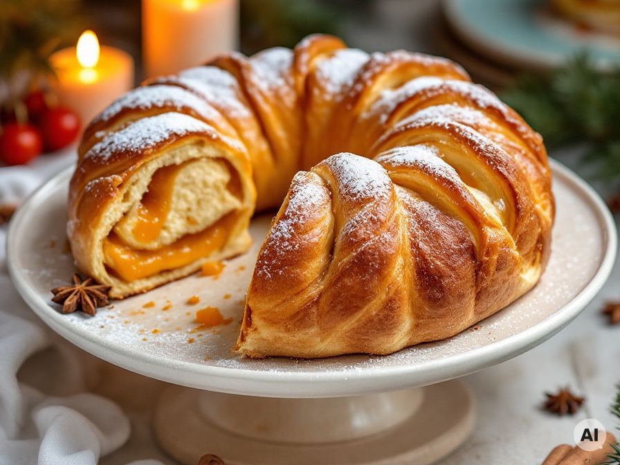 Süßes Lebkuchen-Aprikosen Zupfbrot Rezept