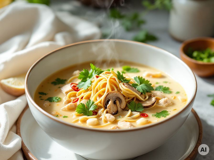 Tom-Kha-Gai Suppen Rezept