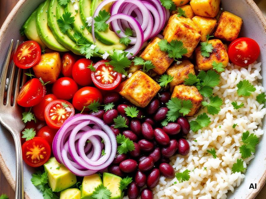 Vegane Burrito Bowl – Rezept