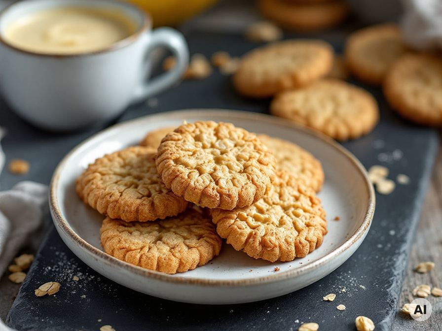 Vegane Kokos-Bananen-Kekse ohne Zucker Rezept