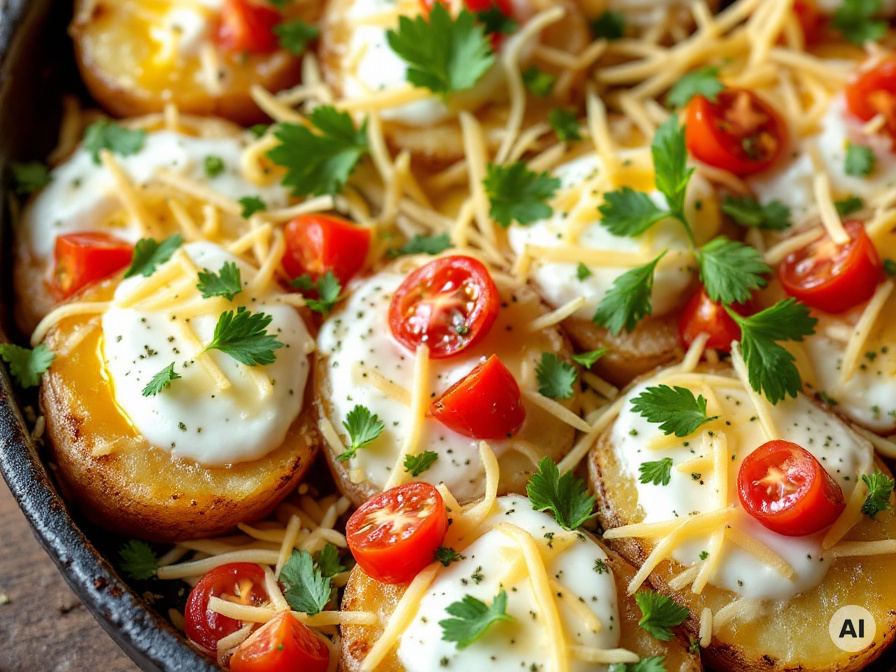 Vegetarische Pizza Kartoffeln Rezept