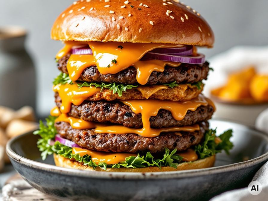 Vegetarischer Burger Rezept