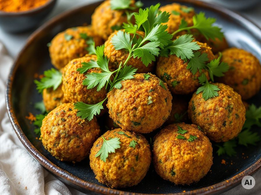 Vegetarisches Falafel Rezept