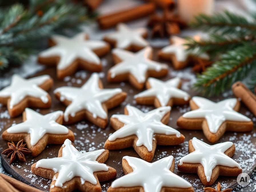 Weihnachtliche Zimtsterne Rezept