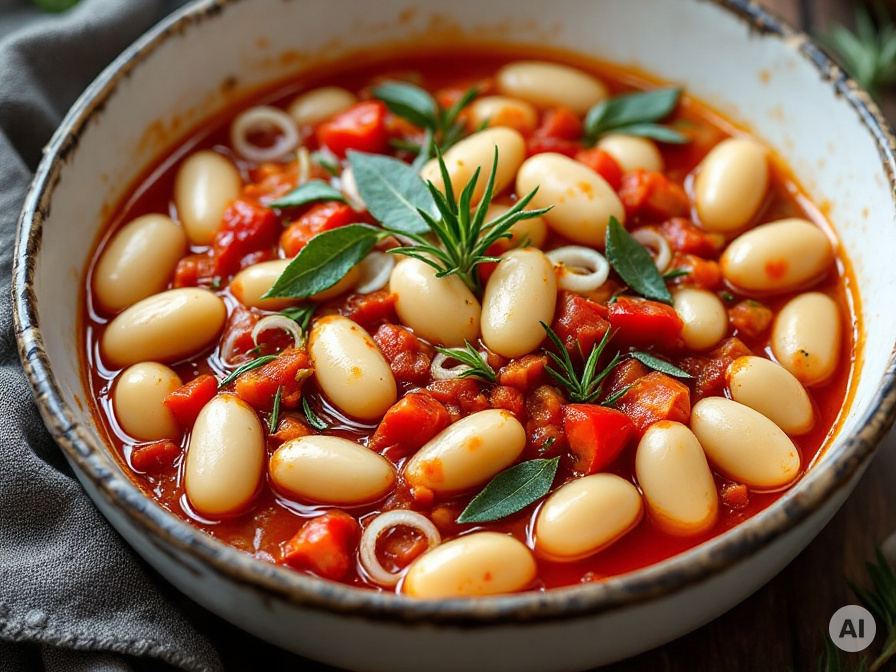Weiße Bohnen mit Salbei – Rezept