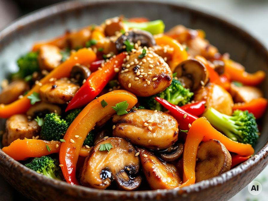 Wokpfannen-Teriyaki-Rezept
