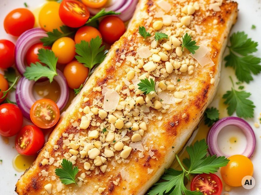 Zanderfilet mit Macadamiakruste – Rezept