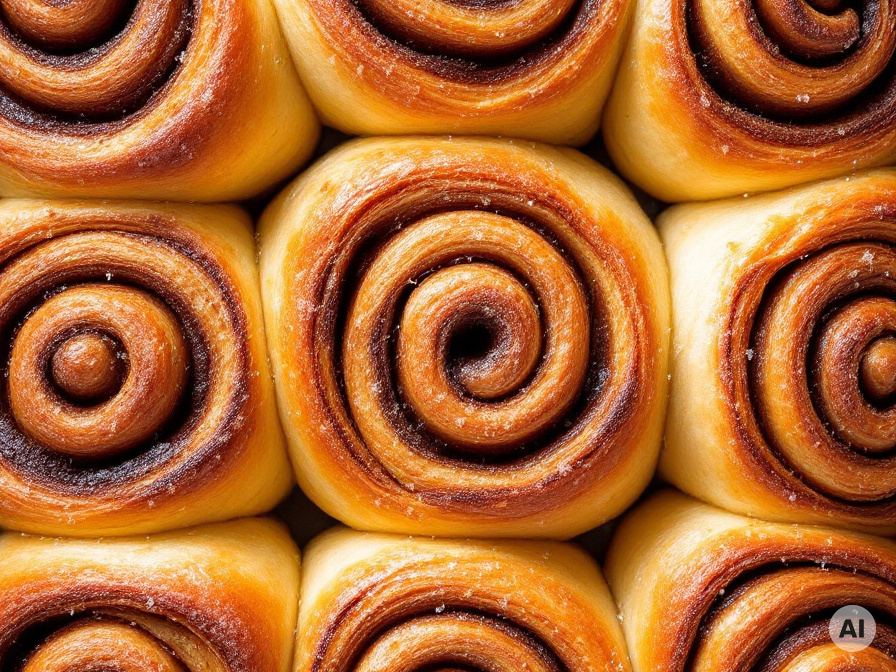 Zimtschnecken ohne Hefe – Rezept