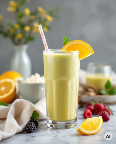 güner smoothie glas