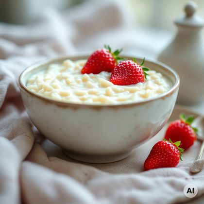milchreis-mit-erdbeeren-rezept