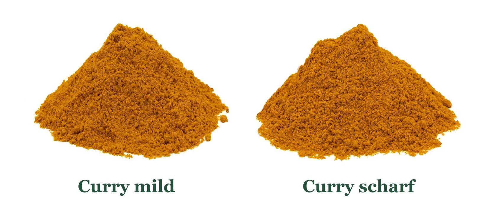 Currypulver mild und scharf