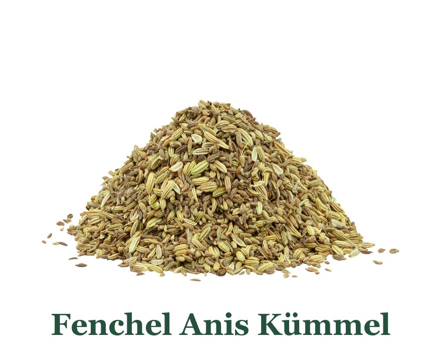 Fenchel Anis Kümmel für Tee