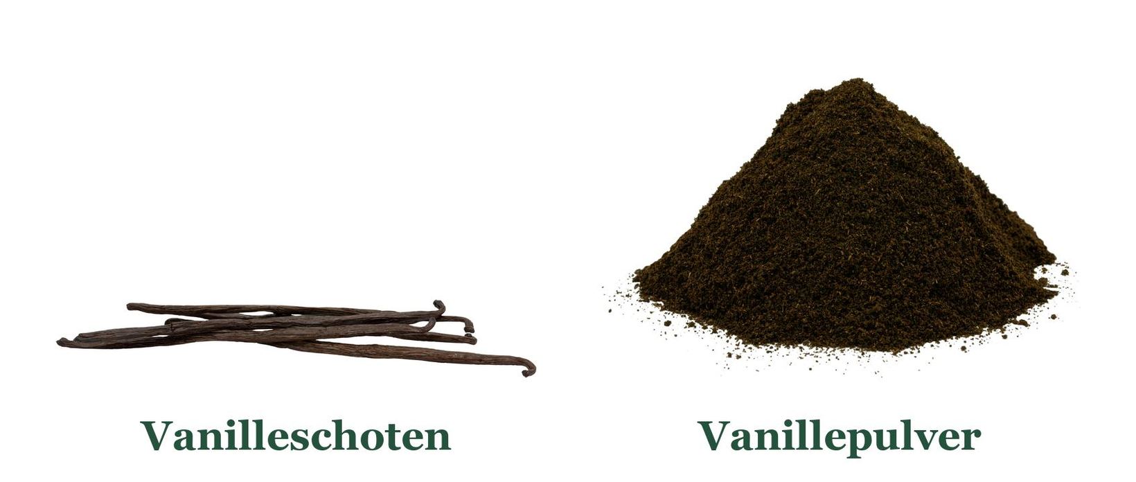 Vanilleschoten: die fermentierten Früchte der Vanille-Orchidee