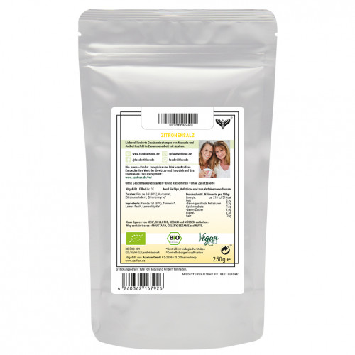 BIO Zitronensalz (500 Gramm)