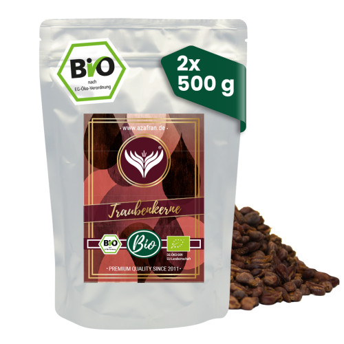 BIO Traubenkerne (1kg)