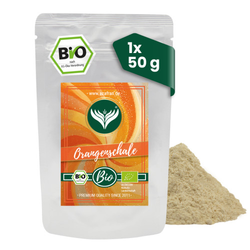 BIO Orangenschale 50g