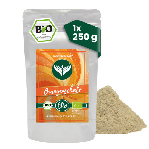 BIO Orangenschale 250g