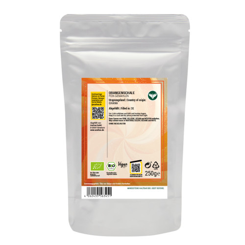 BIO Orangenschale 500g