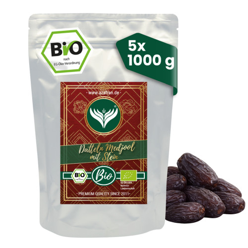 BIO Datteln Medjool mit Stein 5kg