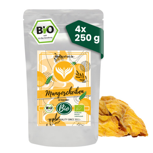BIO Mangoscheiben getrocknet 1kg