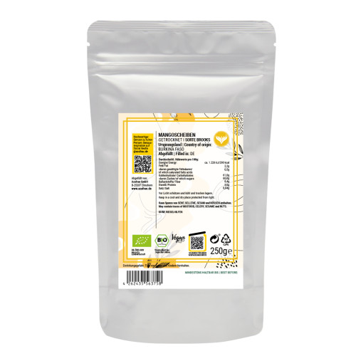 BIO Mangoscheiben getrocknet 1kg