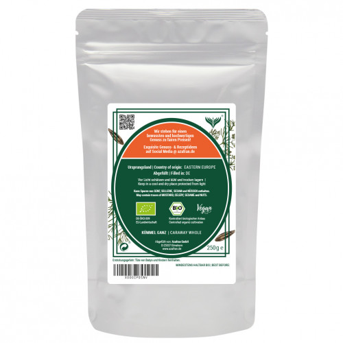BIO-Kümmel ganz (250 Gramm)