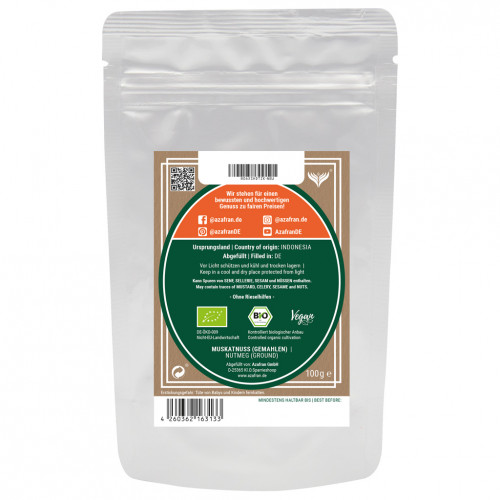 BIO-Muskatnusspulver 200g