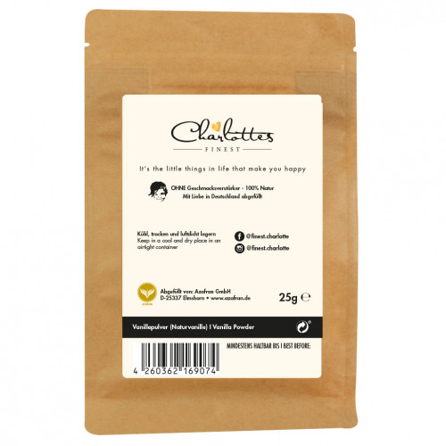CF Natur-Vanillepulver 25g