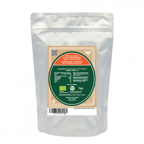 BIO-Rohrohrzucker 5kg